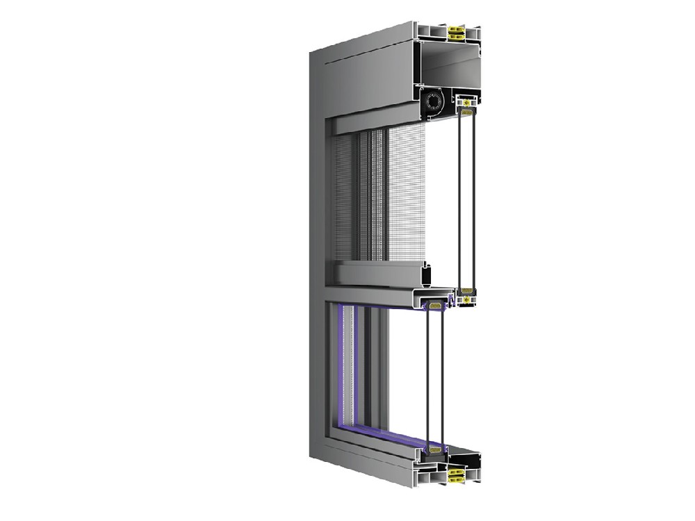 120断桥微电动提升窗